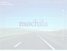 Tablet Screenshot of mochilafulfillment.com